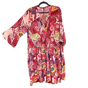 BEYOND CAPRI Viscose Boho Peasant Dress