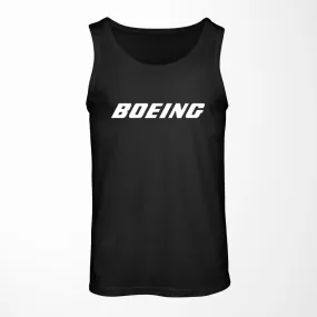 Boeing & Text Designed Tank Tops