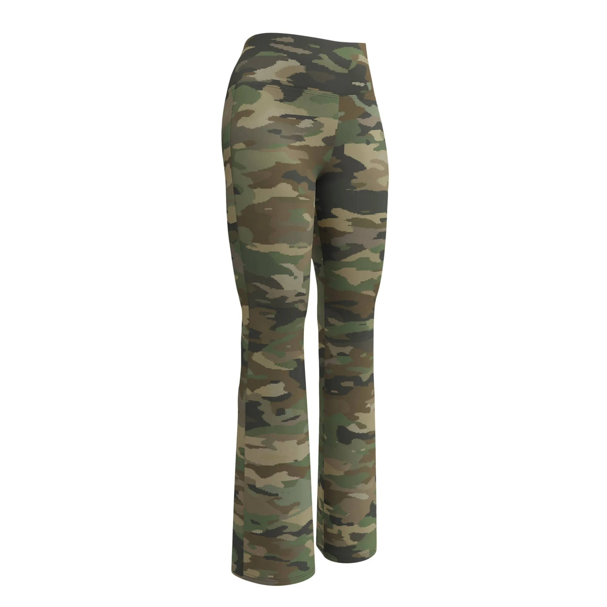 Camouflage Flare leggings, lioness-love