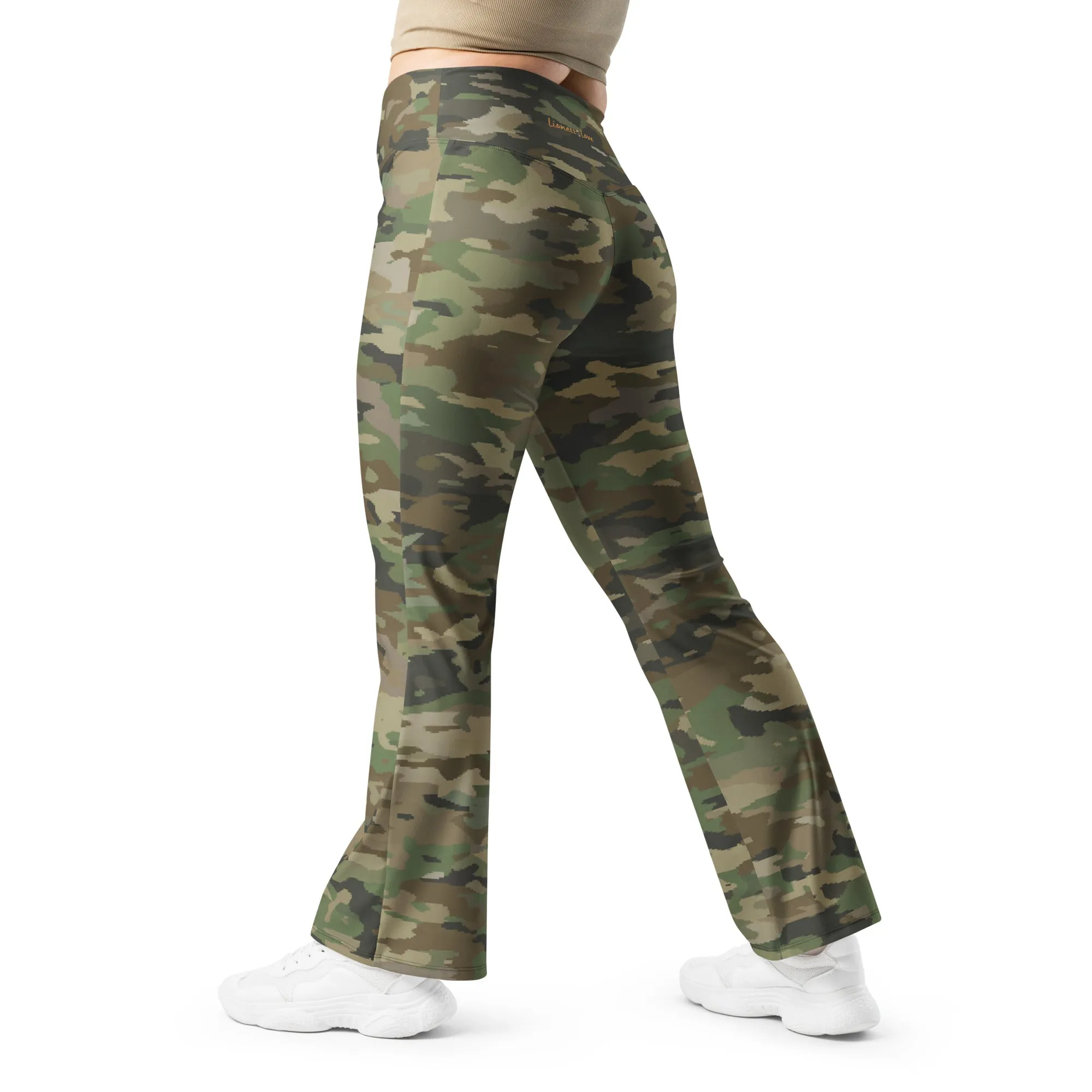 Camouflage Flare leggings, lioness-love