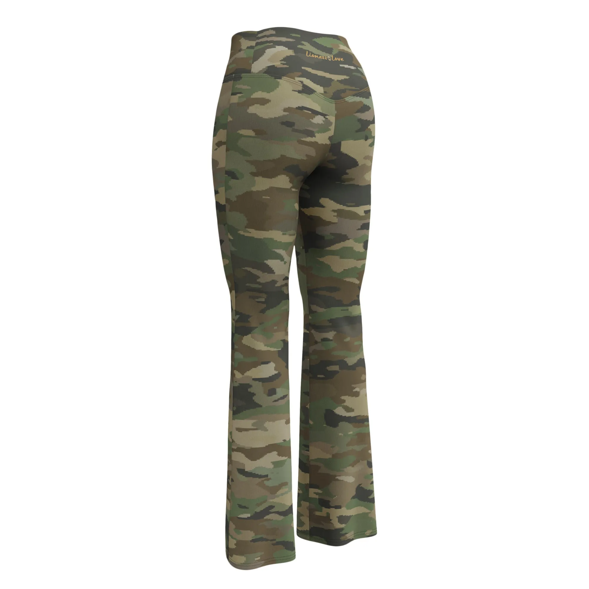 Camouflage Flare leggings, lioness-love