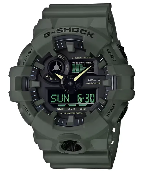 Casio Mens GA700UC-3A GA-700 Series Analog Digital Watch