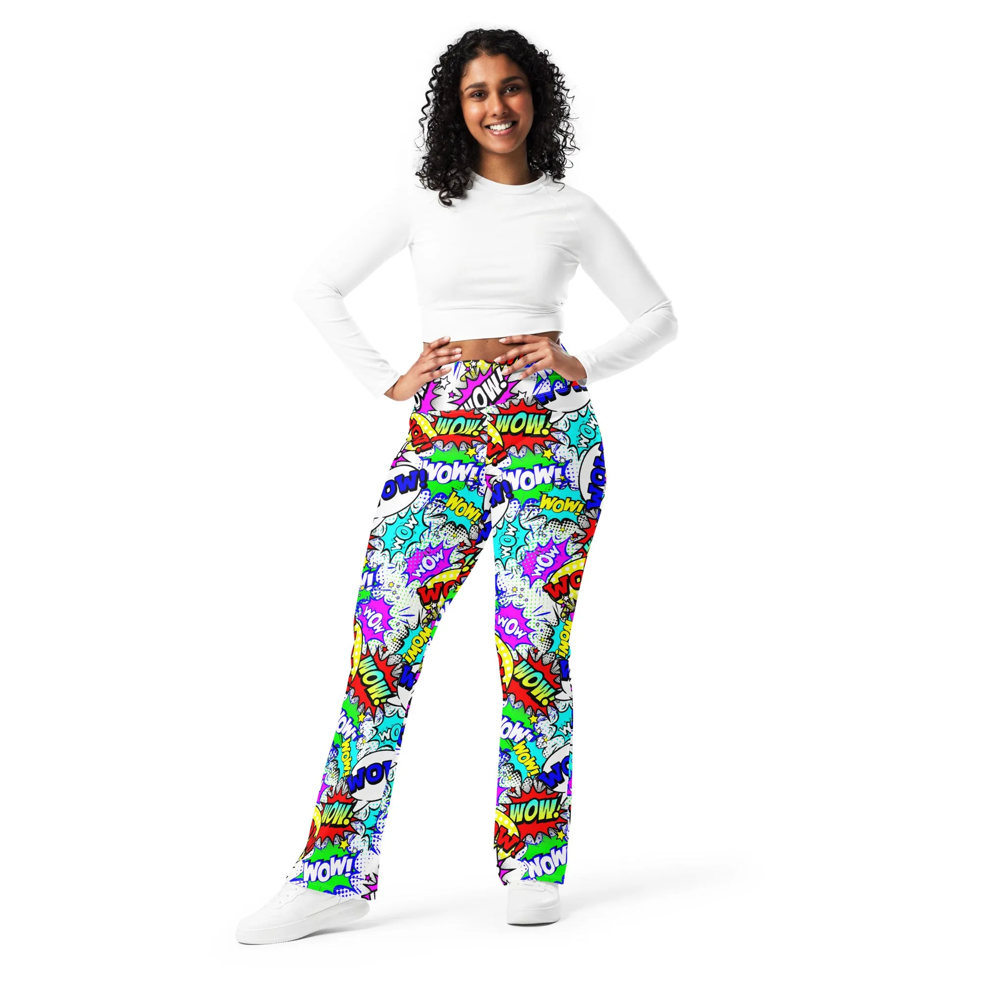 Comic Book Flare leggings, lioness-love