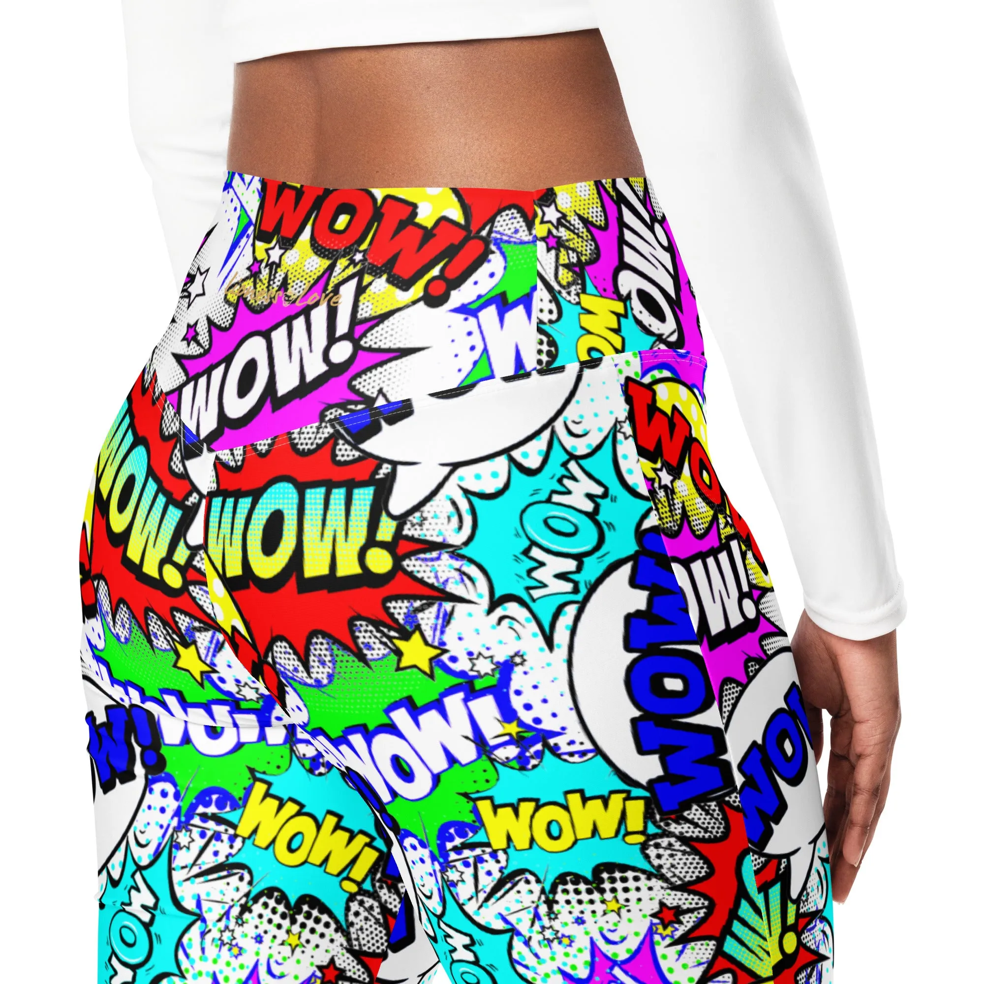 Comic Book Flare leggings, lioness-love