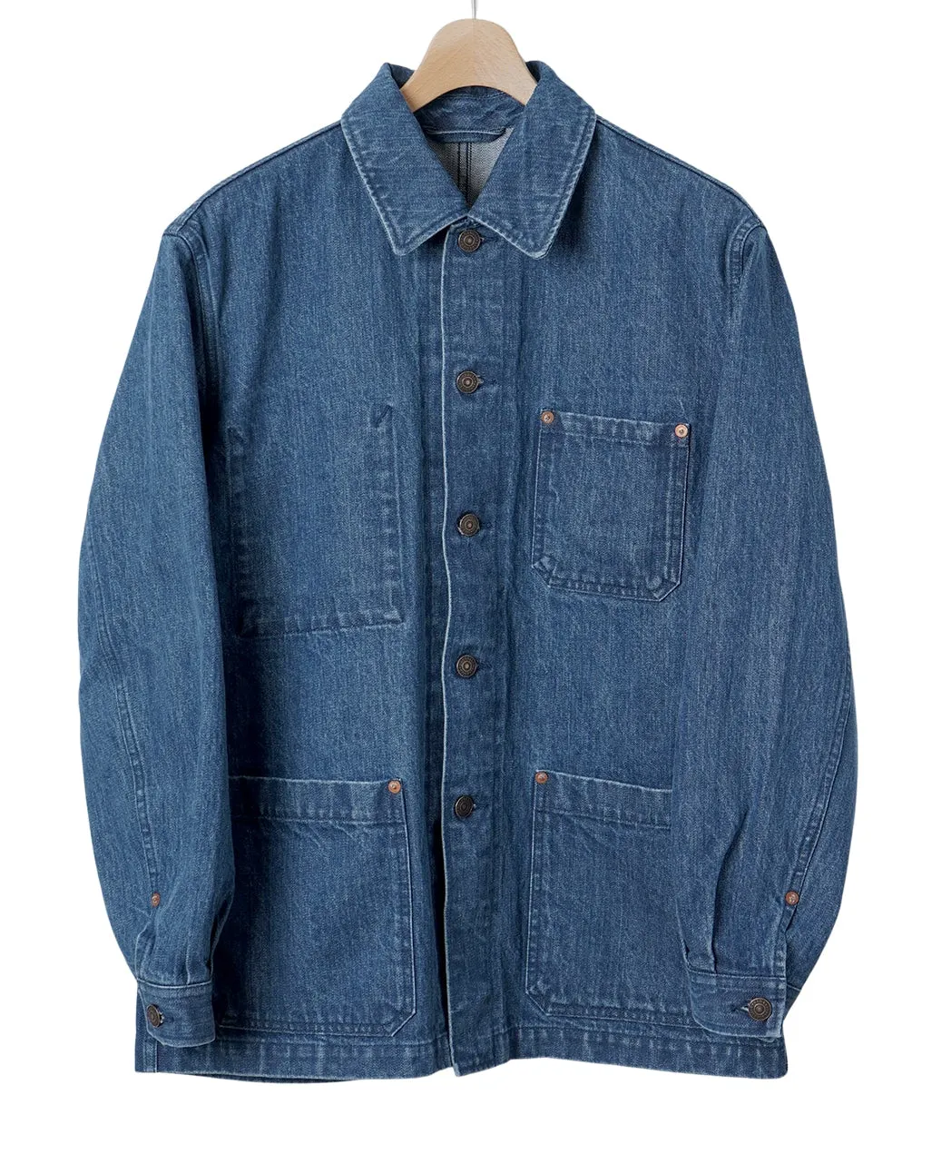 Denim French Work Jacket