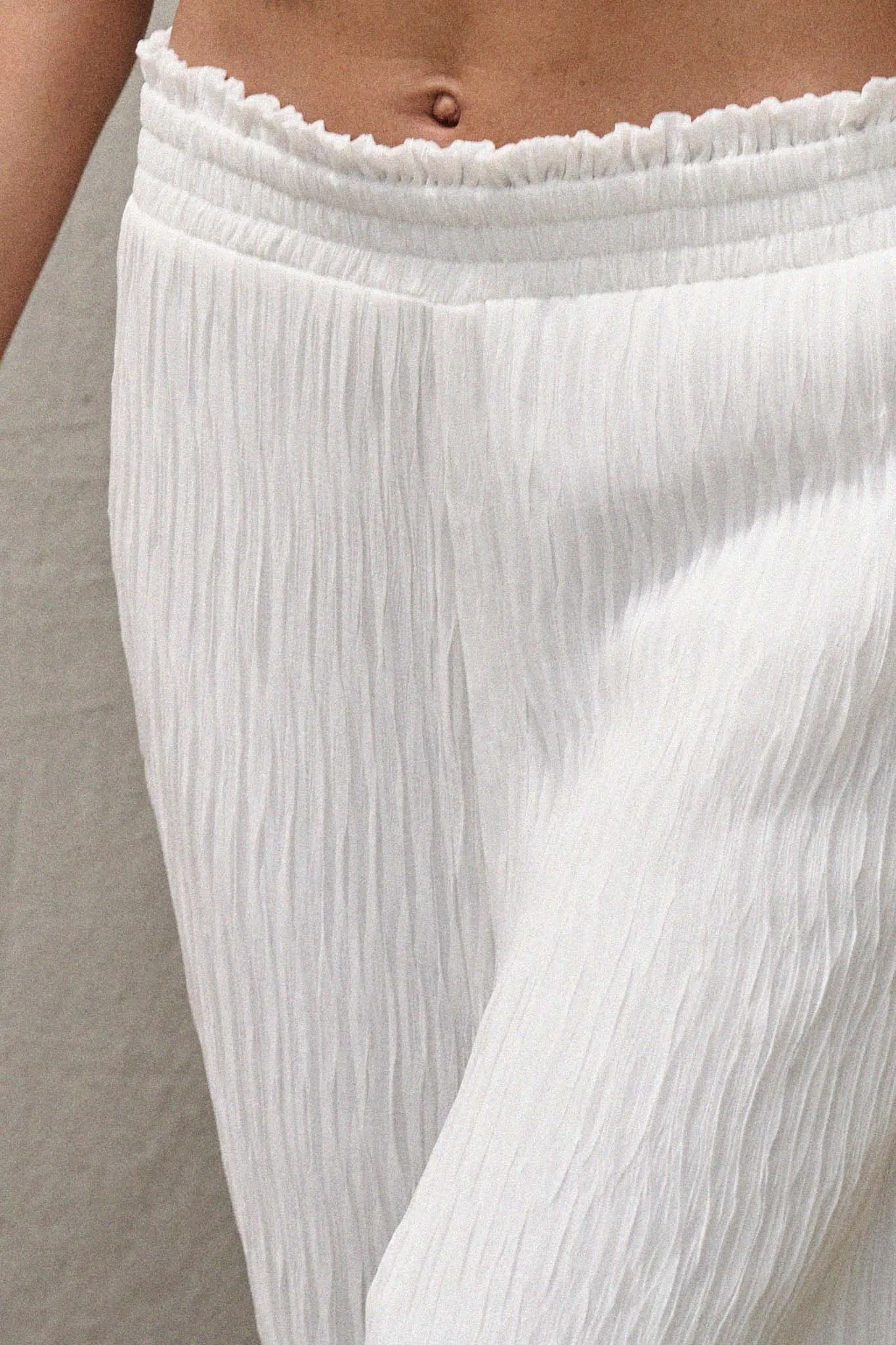 Fan Mail Accordion Pleated Wide-Leg Palazzo Pants