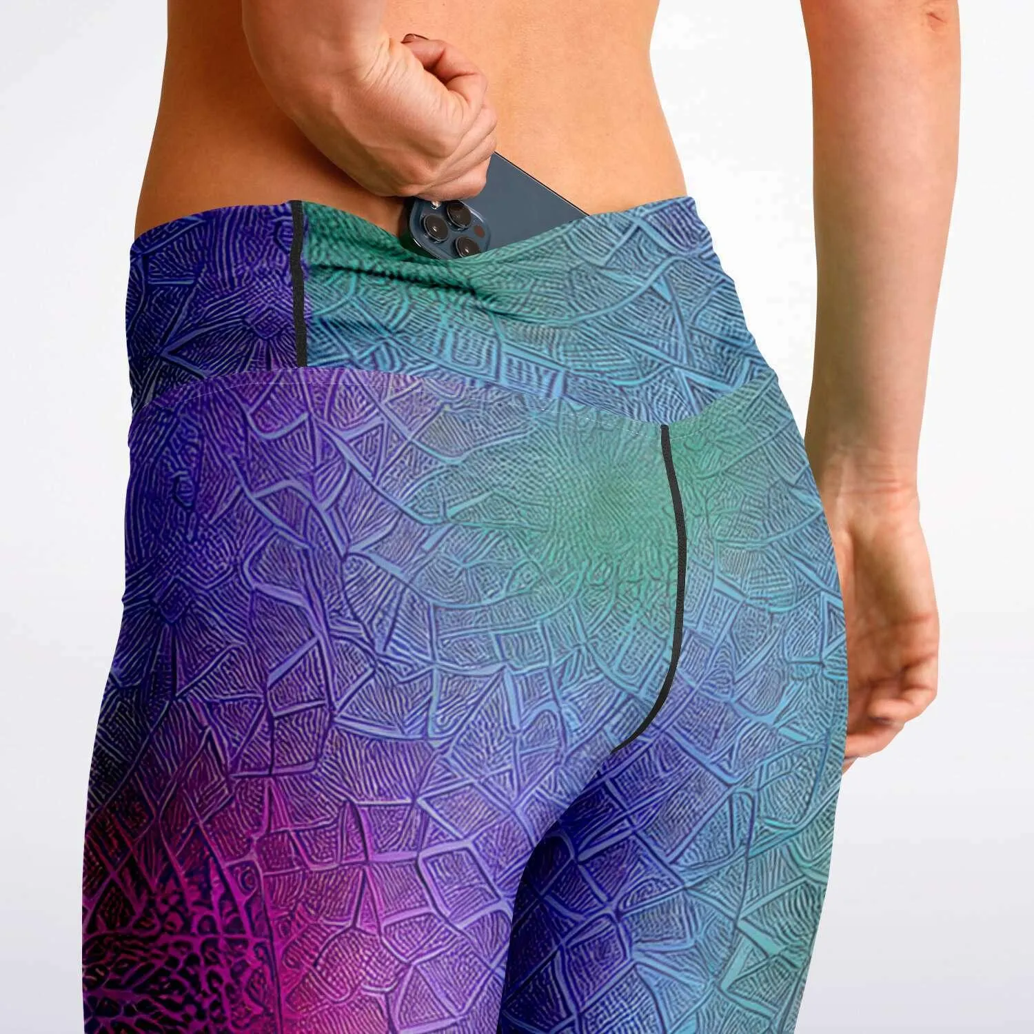 Flare Leggings Mermaid Colour