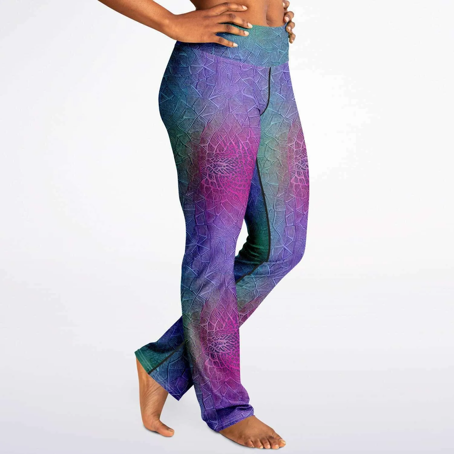 Flare Leggings Mermaid Colour