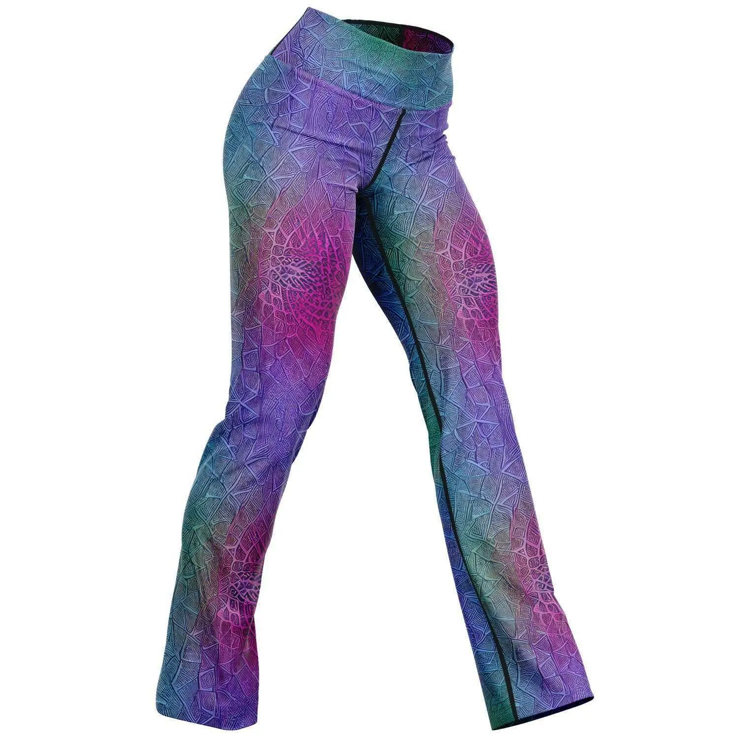 Flare Leggings Mermaid Colour