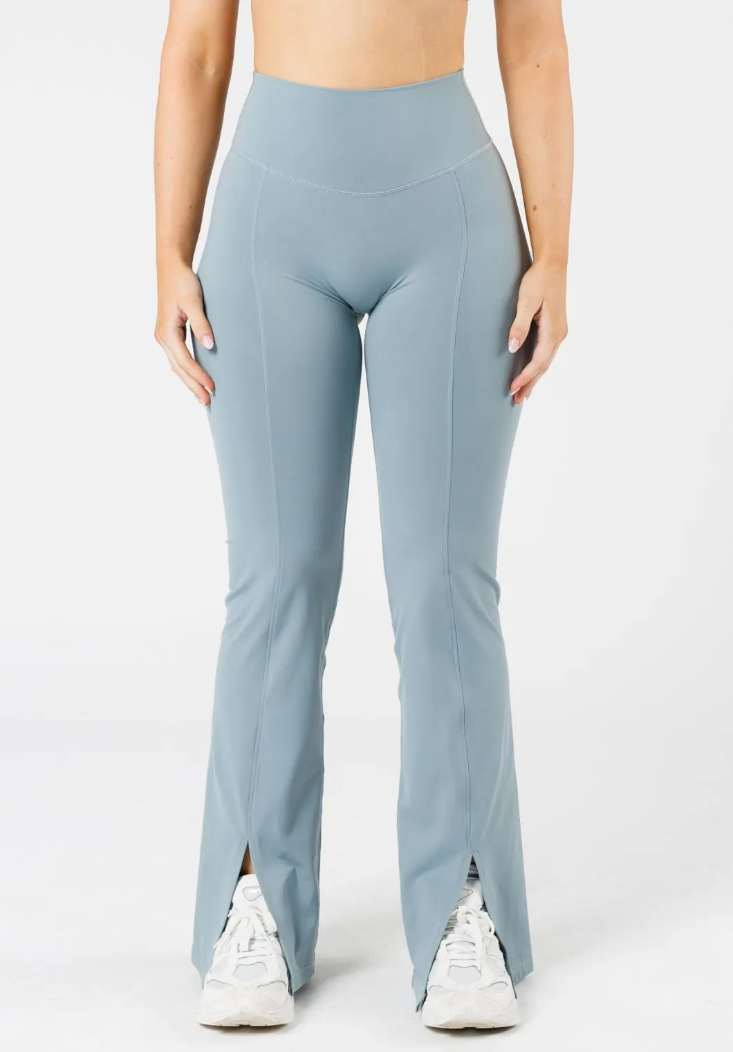 FormLux Front Slit Sculptseam® Plus Flare Legging 32" Mist