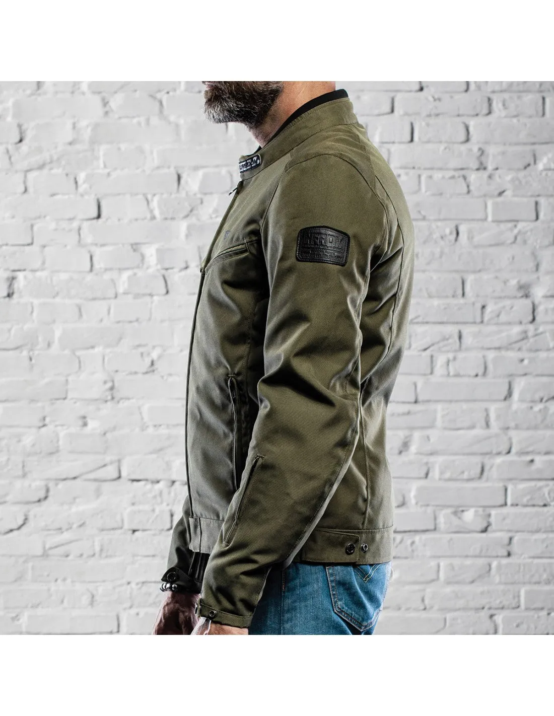 Holy Freedom Ever Military Green Men's Textile Jacket