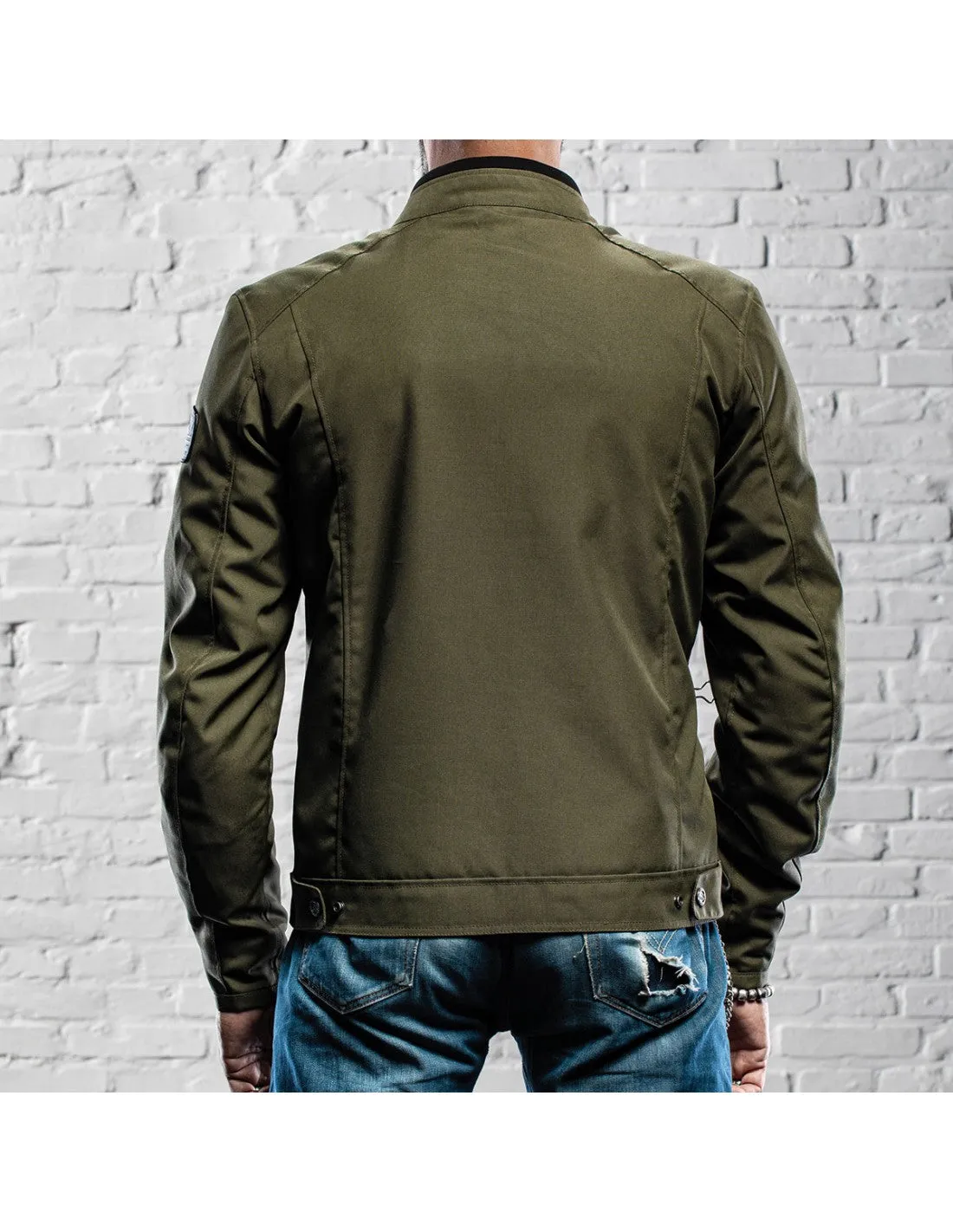 Holy Freedom Ever Military Green Men's Textile Jacket