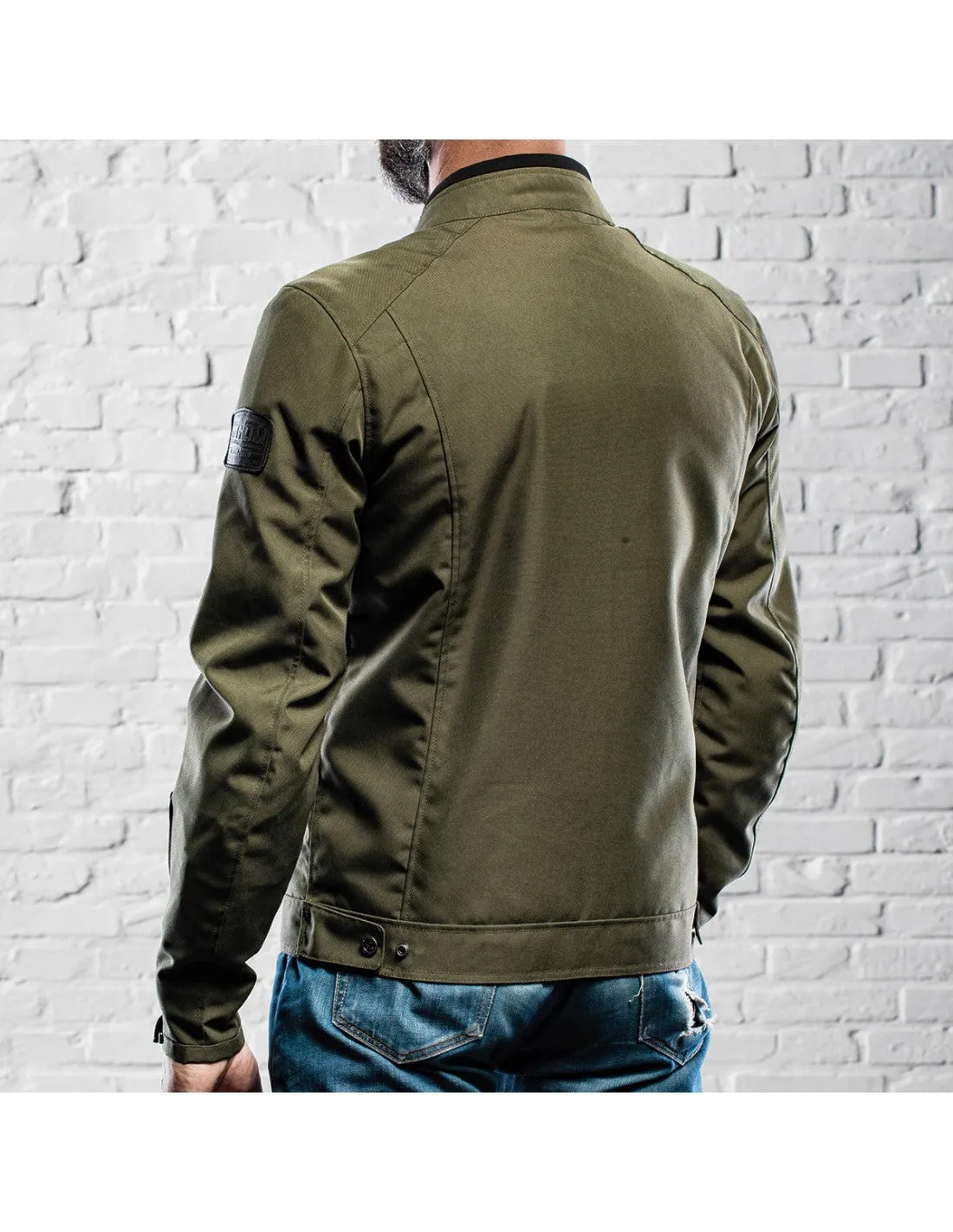 Holy Freedom Ever Military Green Men's Textile Jacket