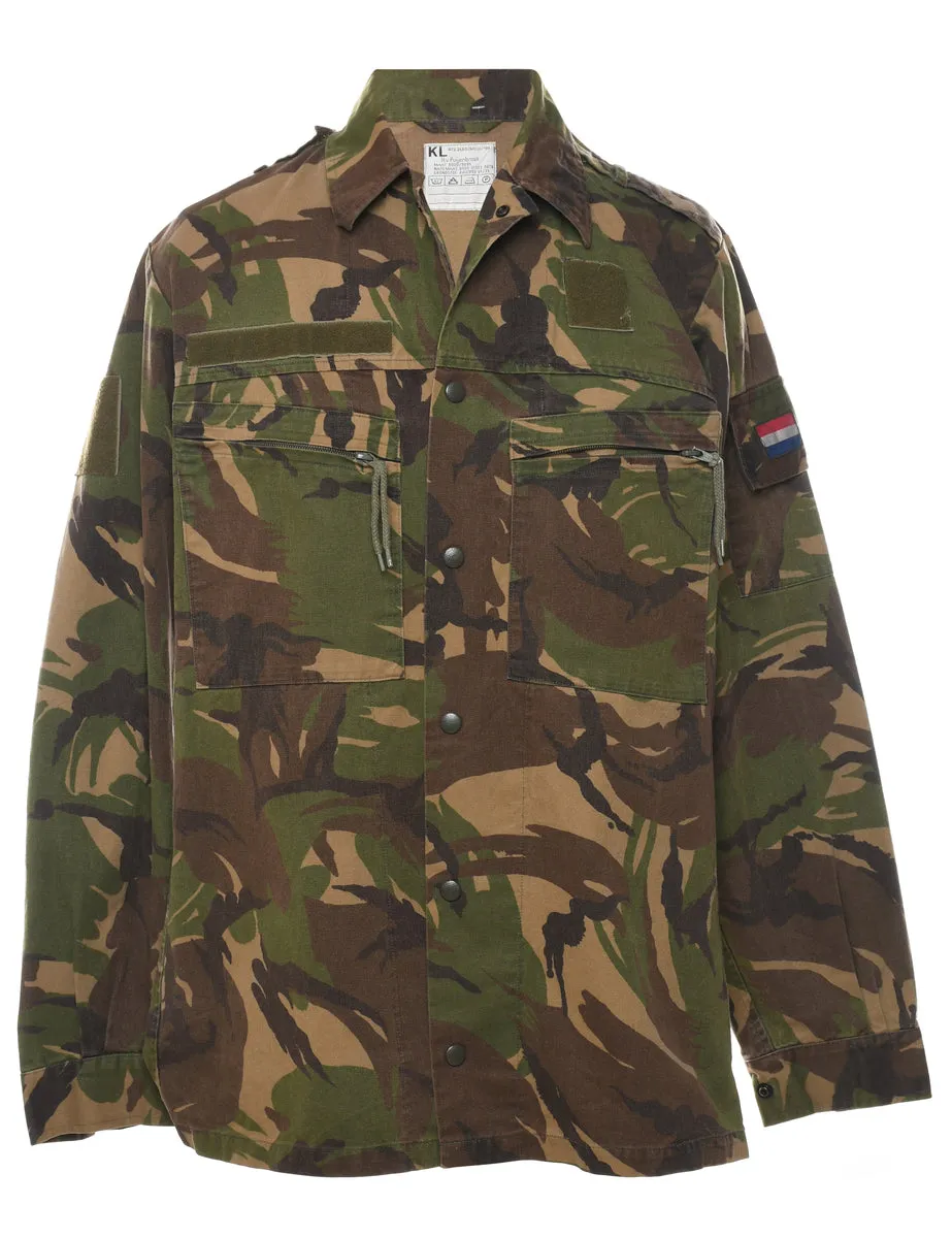 Jas Mannen Netherlands Army Outwear Jacket - L