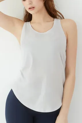 Naomi White Tank Top