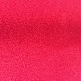 Red Solid Anti Pill Polar Fleece Fabric