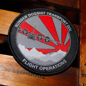 Rubber Dogshit Transport Division Flight Operations Patch