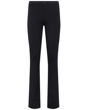 Selma High Rise Sleek Baby Bootcut Jean in Black