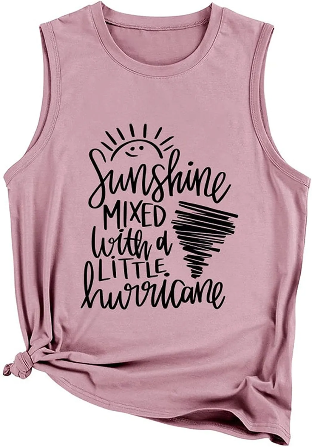 Women Sunshine Hurricane Tank Sunshine Mixed with A Little Hurricane Shirt