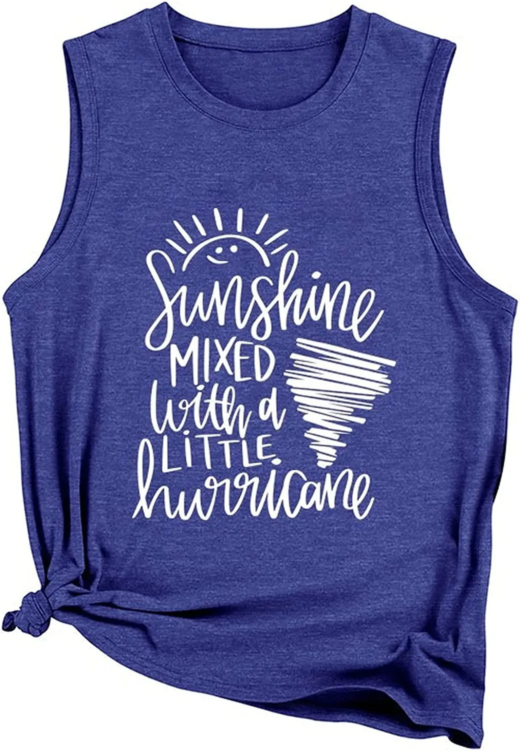 Women Sunshine Hurricane Tank Sunshine Mixed with A Little Hurricane Shirt