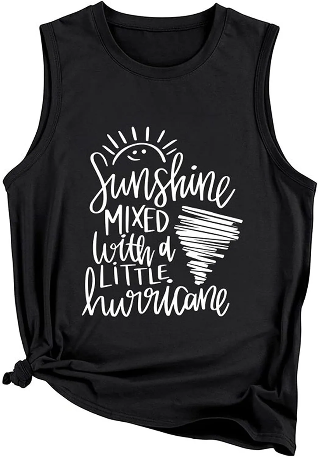 Women Sunshine Hurricane Tank Sunshine Mixed with A Little Hurricane Shirt